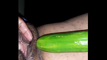 Oiled-Indian-Pussy-with-cucumber